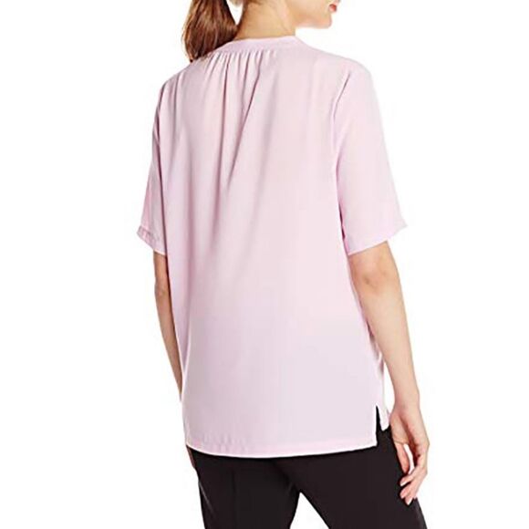 NYDJ double georgette pop over blouse size large - Picture 2 of 10